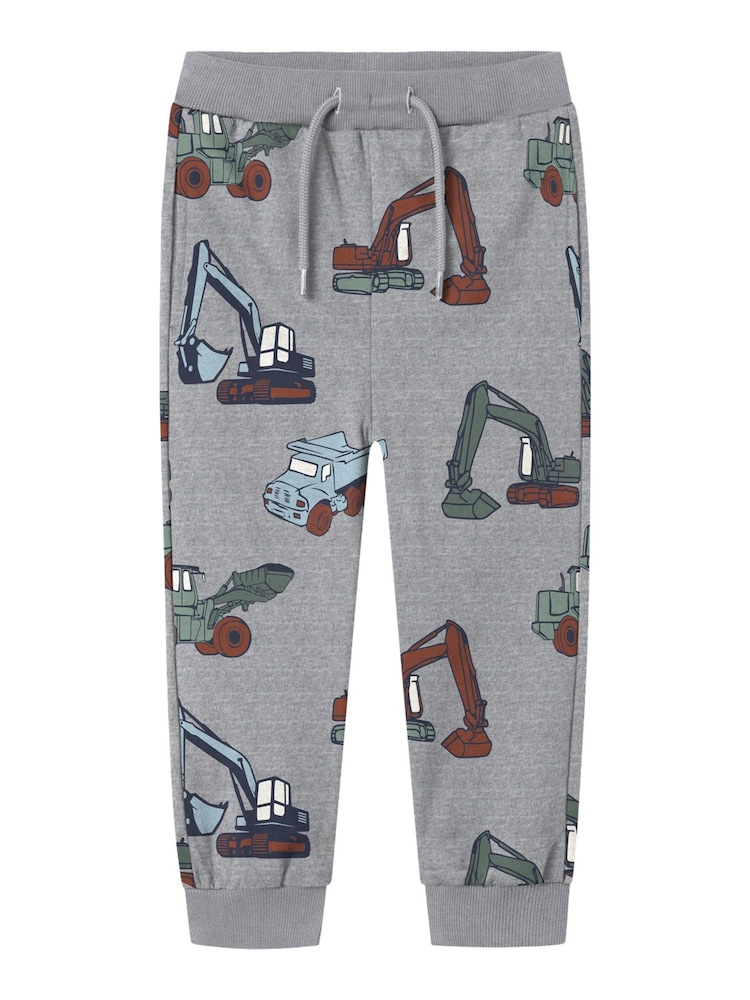 Name It Grey Digger Printed Sweatshirt & Joggers Set - Image 3 of 3 Name It Grey Digger Printed Sweatshirt & Joggers Set - Image 3 of 3