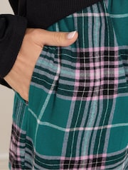 Long Tall Sally Blue Check Pyjamas - Image 4 of 5