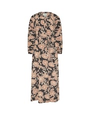Braun - Long Tall Sally Floral Belted Midaxi Dress - Bild 6 von 6
