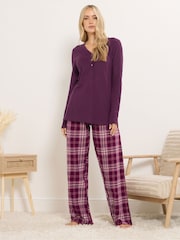 Long Tall Sally Red Check Pyjamas - Image 1 of 6