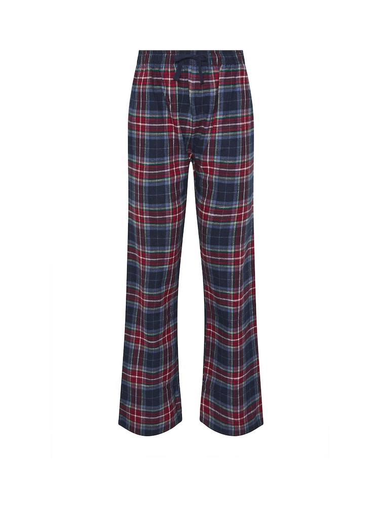 Long Tall Sally Blue Check Pyjamas - Image 6 of 6