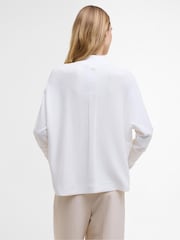 Barbour® International White Lola Knitted Jumper - Image 3 of 7