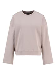 Barbour® International Natural Juliana Sweatshirt - Image 7 of 7