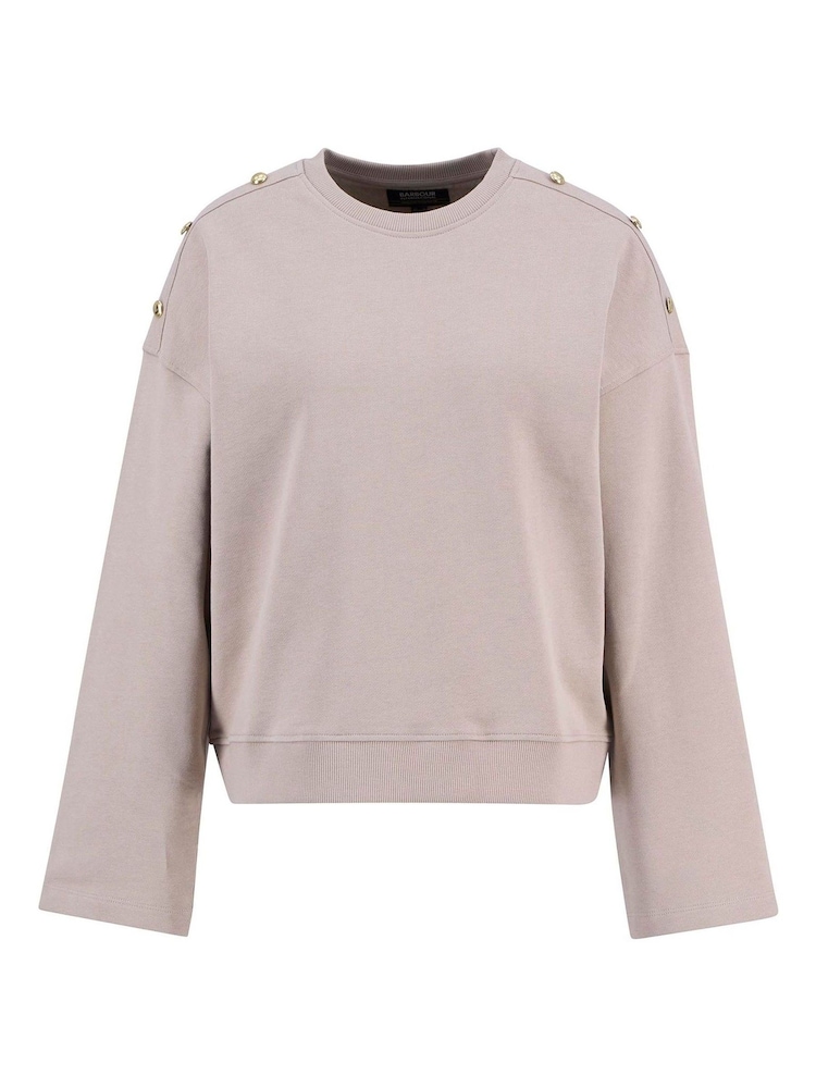 Barbour® International Natural Juliana Sweatshirt - Image 7 of 7