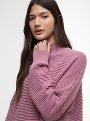 Barbour® International Pink Kaia Jumper - Image 3 of 7