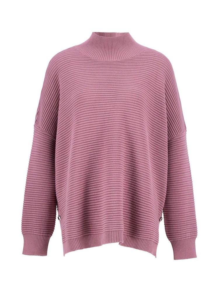 Barbour® International Pink Kaia Jumper - Image 7 of 7 Barbour® International Pink Kaia Jumper - Image 7 of 7