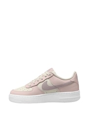 Nike Pink/White Lilac Youth Air Force 1 Essential+ Trainers - Image 2 of 4