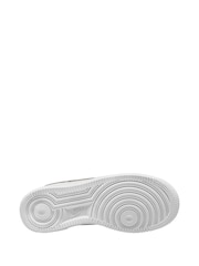 Nike Pink/White Lilac Youth Air Force 1 Essential+ Trainers - Image 4 of 4