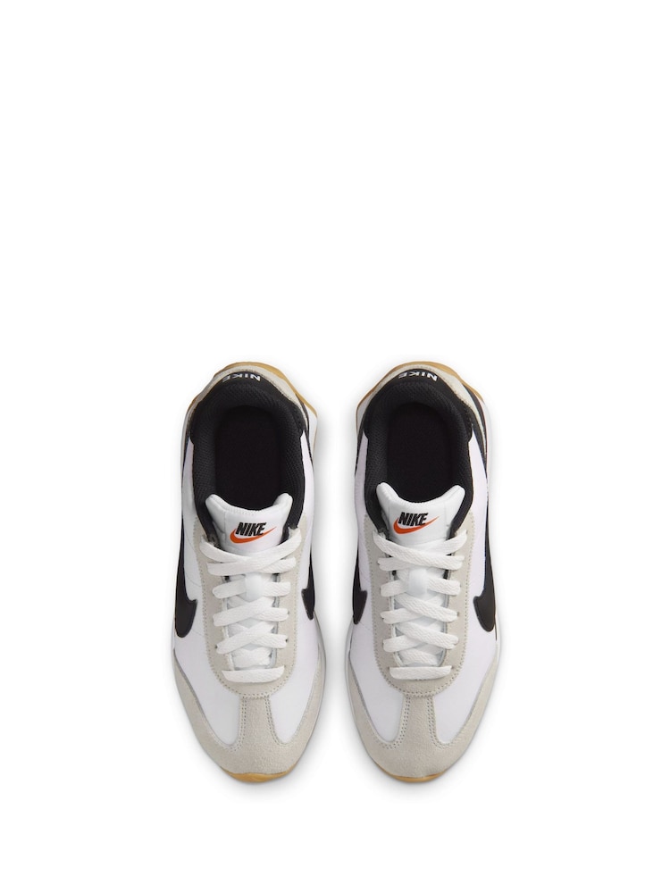 Nike White/Black Youth Pacific Trainers - Image 8 of 8