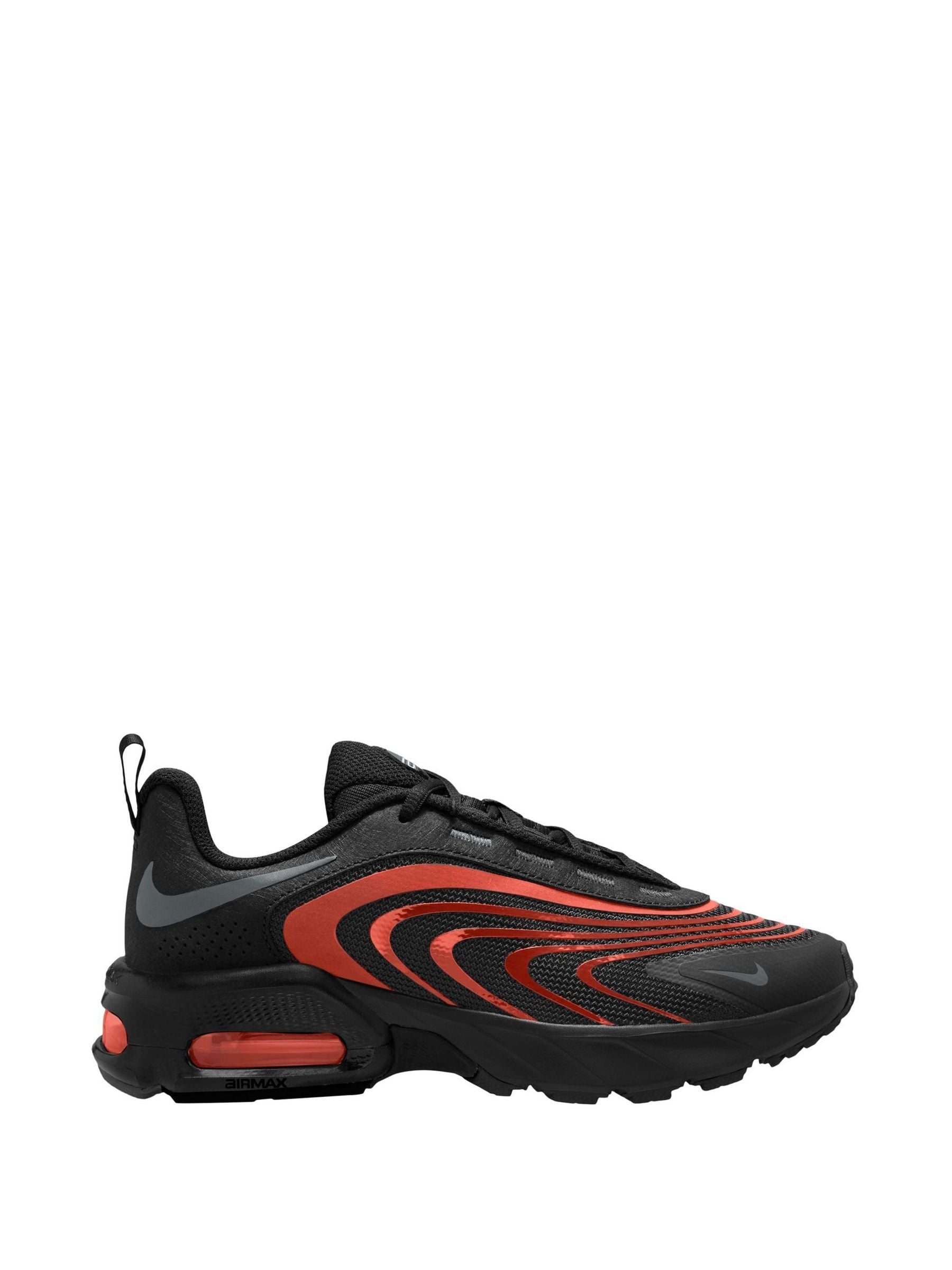nike air max deluxe black red