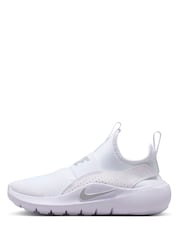 Nike White Junior Flex Runner 4 Trainers - Image 2 of 11