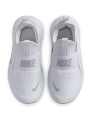 Nike White Junior Flex Runner 4 Trainers - Image 8 of 11