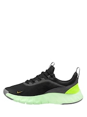 Nike Black/Green Youth Free Ride Trainers - Image 2 of 4