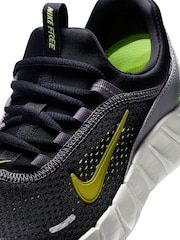 Schwarz & Grün - Nike Youth Free Ride Turnschuhe - Bild 6 von 8
