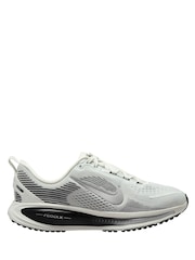 Nike White/Silver Youth Vomero 18 Road Running Trainers - Image 1 of 4