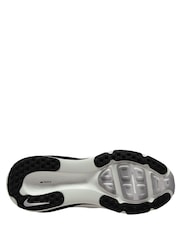 Nike White/Silver Youth Vomero 18 Road Running Trainers - Image 4 of 4