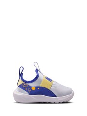 Nike Grey Orange Infant Flex Runner 4 Trainers - Image 3 of 9