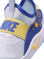 Nike Grey Orange Infant Flex Runner 4 Trainers - Image 8 of 9