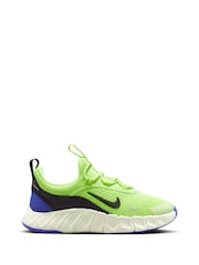 Nike Light Green Junior Free Ride Trainers - Image 1 of 7
