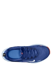 Nike Blue Youth Free Ride Trainers - Image 3 of 4