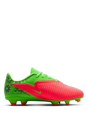 Nike Red Jr. Phantom 6 Low Club Football Boots - Image 3 of 11