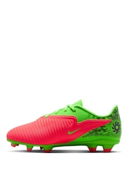 Nike Red Jr. Phantom 6 Low Club Football Boots - Image 4 of 11