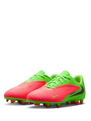 Nike Red Jr. Phantom 6 Low Club Football Boots - Image 5 of 11