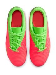 Nike Red Jr. Phantom 6 Low Club Football Boots - Image 6 of 11