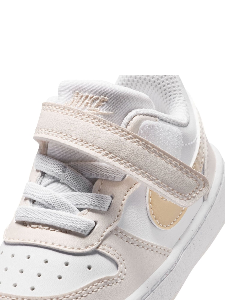 Nike White Infant Court Borough Low Trainers - Image 9 of 9 Nike White Infant Court Borough Low Trainers - Image 9 of 9