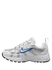 Nike White Junior P6000 Trainers - Image 2 of 4