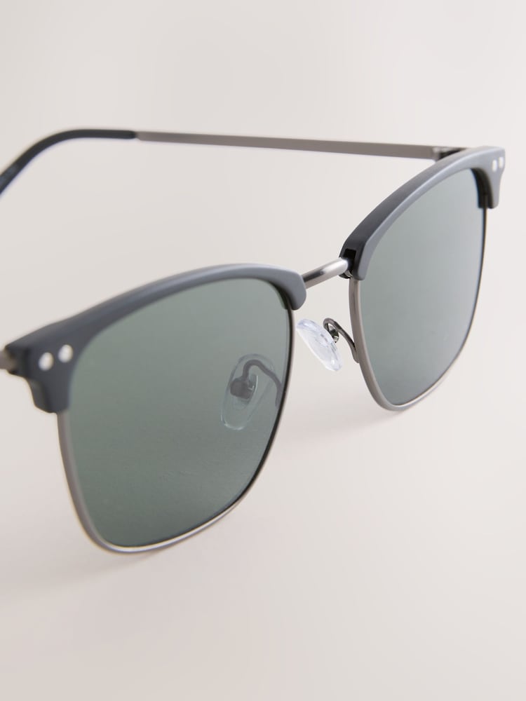 Black Preppy Sunglasses - Image 6 of 6