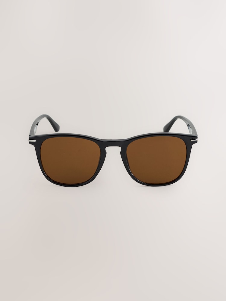 Black Round Sunglasses - Image 2 of 3 Black Round Sunglasses - Image 2 of 3