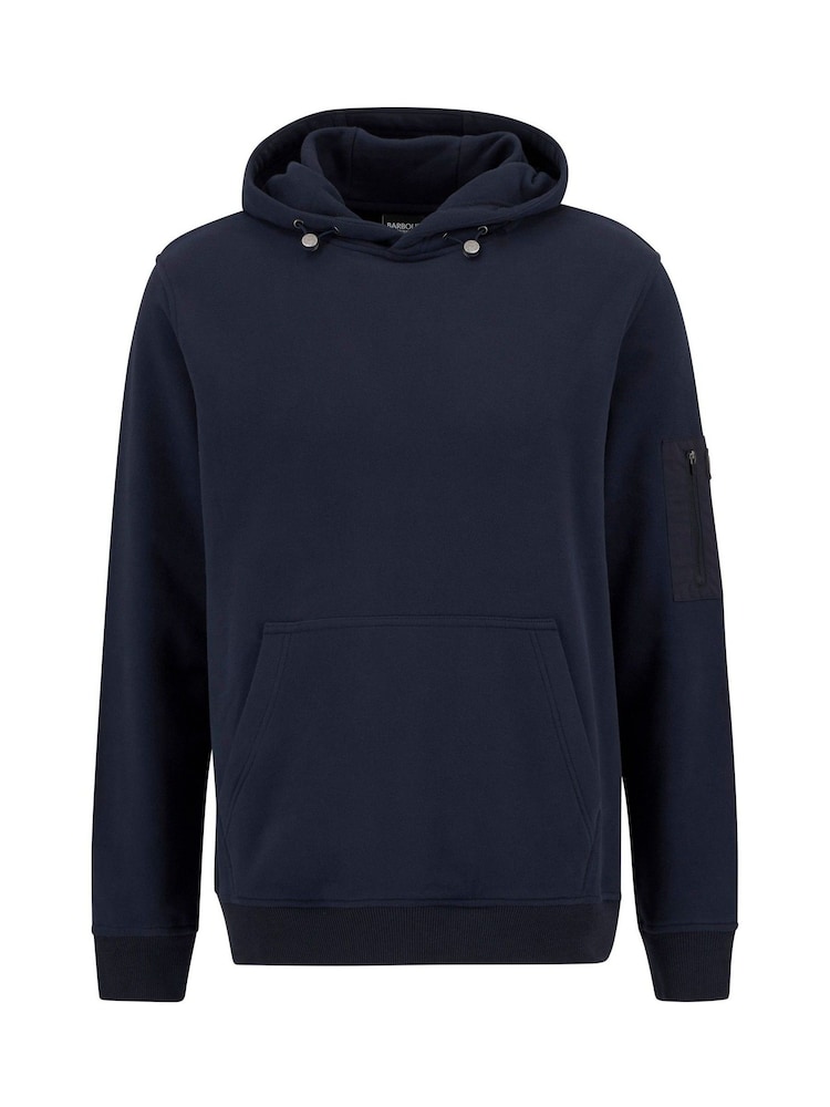 Barbour® International Blue Ewan Hoodie - Image 6 of 6 Barbour® International Blue Ewan Hoodie - Image 6 of 6