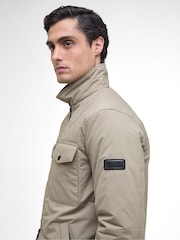 Barbour® International Natural Distill Quilt Brindle Coat - Image 4 of 7