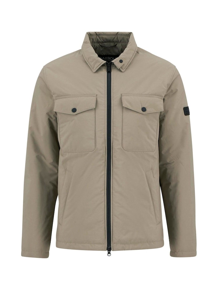 Barbour® International Natural Distill Quilt Brindle Coat - Image 7 of 7 Barbour® International Natural Distill Quilt Brindle Coat - Image 7 of 7