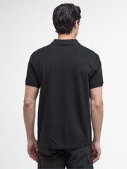 Barbour® International Black Baynes Knit Pol Sweatshirt - Image 2 of 6