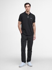 Barbour® International Black Baynes Knit Pol Sweatshirt - Image 3 of 6