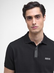 Barbour® International Black Baynes Knit Pol Sweatshirt - Image 4 of 6