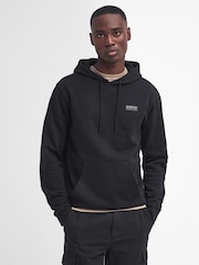 Barbour® International Black Small Logo Hoodie - Image 1 of 6