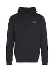 Barbour® International Black Small Logo Hoodie - Image 6 of 6