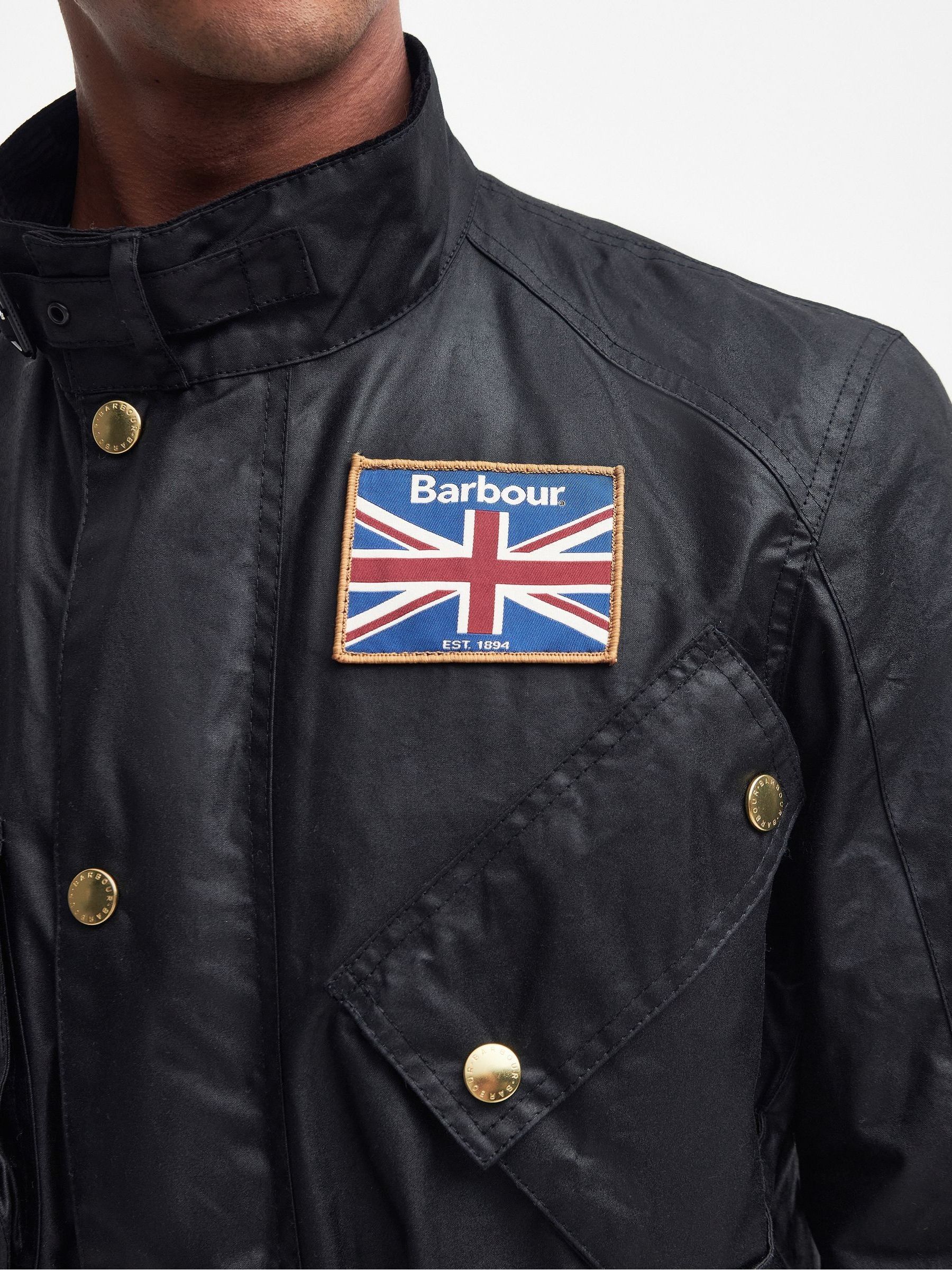 Buy Barbour® International Black Union Jacket from the Next UK