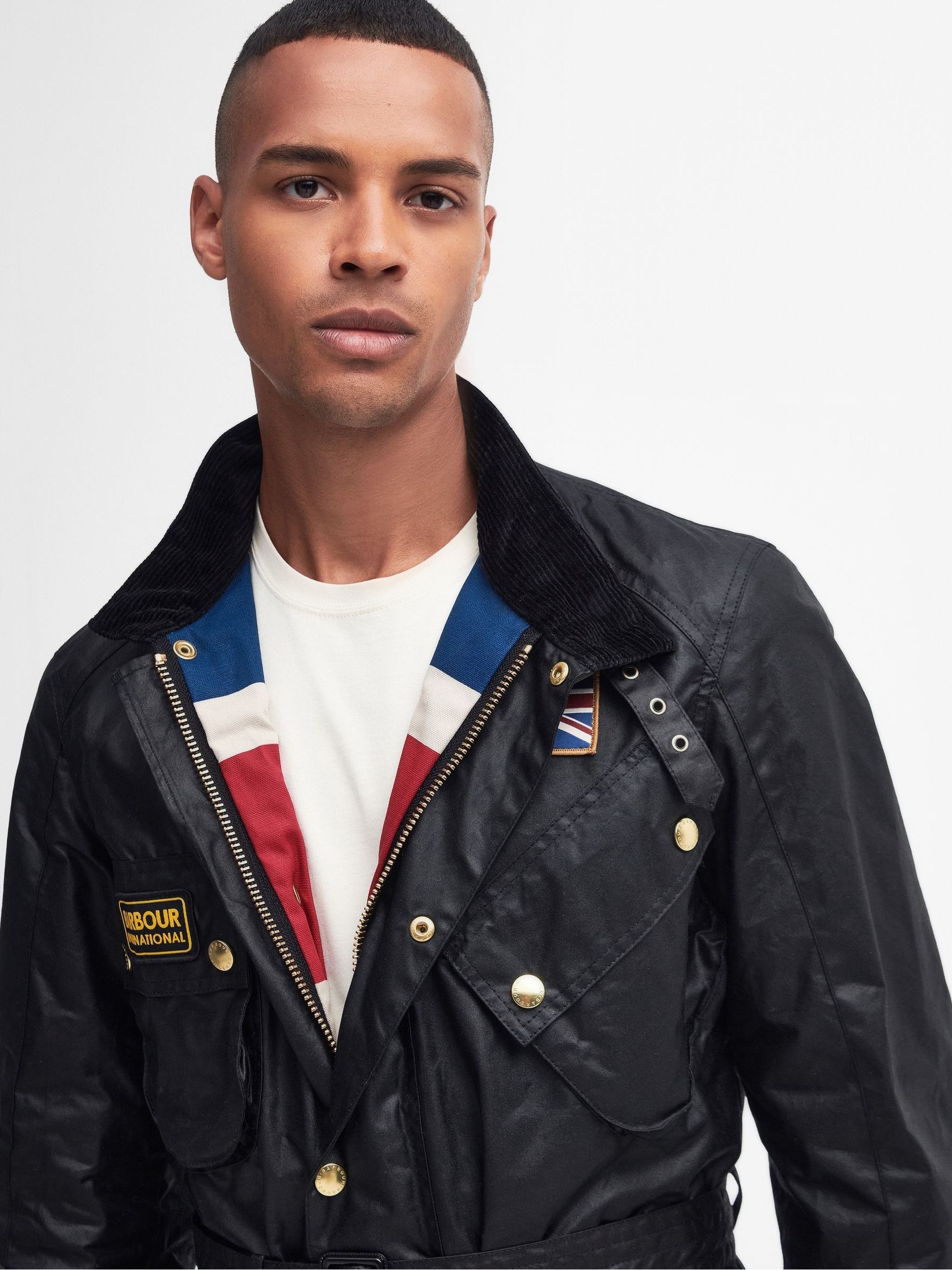 Buy Barbour® International Black Union Jacket from the Next UK