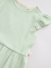 Multi Baby Short Sleeve Peplum T-Shirts 4 Pack (0mths-2yrs) - Image 11 of 11