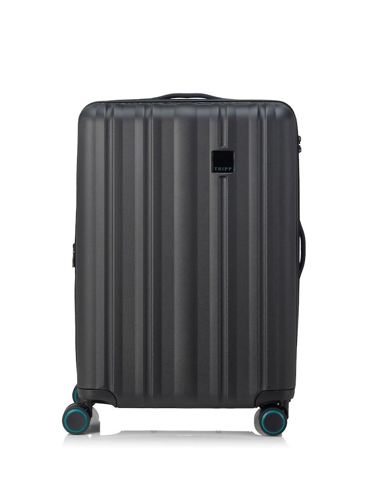 Tripp Black Retro LTD Edition Expandable Medium Suitcase - Image 1 of 5