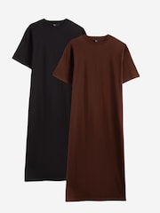 Friends Like These Multi Jersey T-Shirts 2 Pack - Image 1 of 4