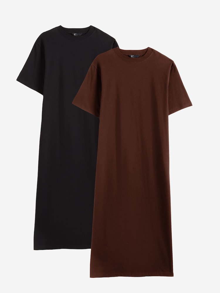 Friends Like These Multi Jersey T-Shirts 2 Pack - Image 1 of 4