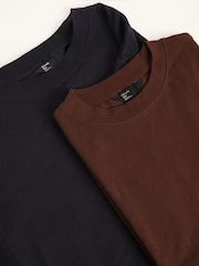 Friends Like These Multi Jersey T-Shirts 2 Pack - Image 4 of 4