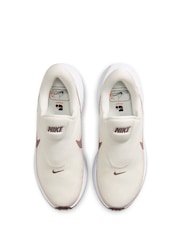 Nike Cream Brown Revolution 8 Slip On Road Running Trainers - Image 4 of 12