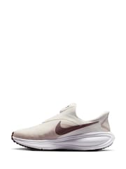 Nike Cream Brown Revolution 8 Slip On Road Running Trainers - Image 6 of 12