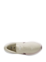 Nike Cream Brown Revolution 8 Slip On Road Running Trainers - Image 8 of 12
